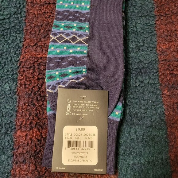 MENS JONES NEW YORK DRESS SOCKS - Picture 2 of 2